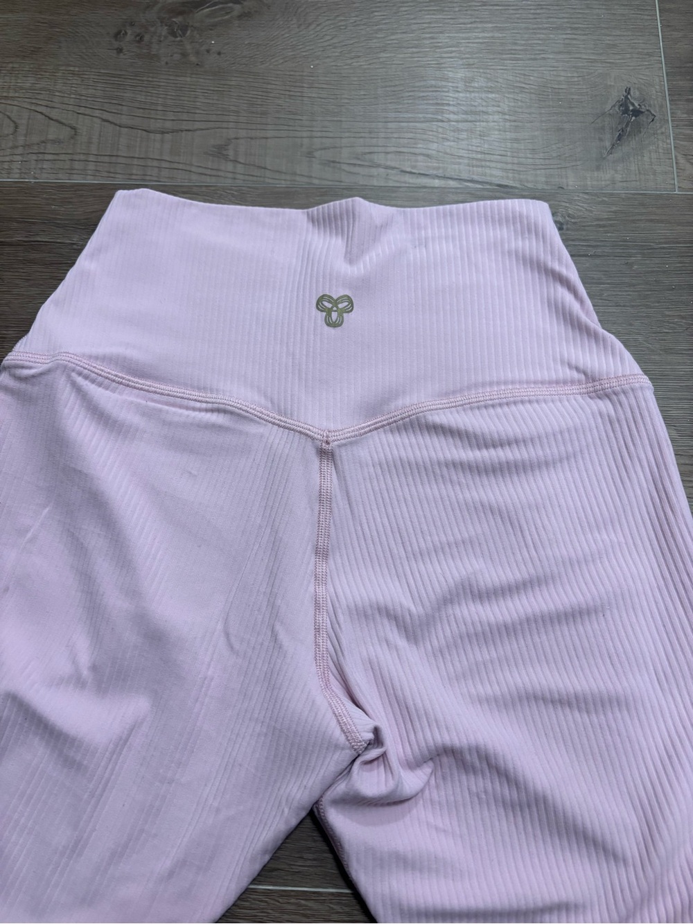 Aritzia Ribbed Leggings - Light Lavender (pink)